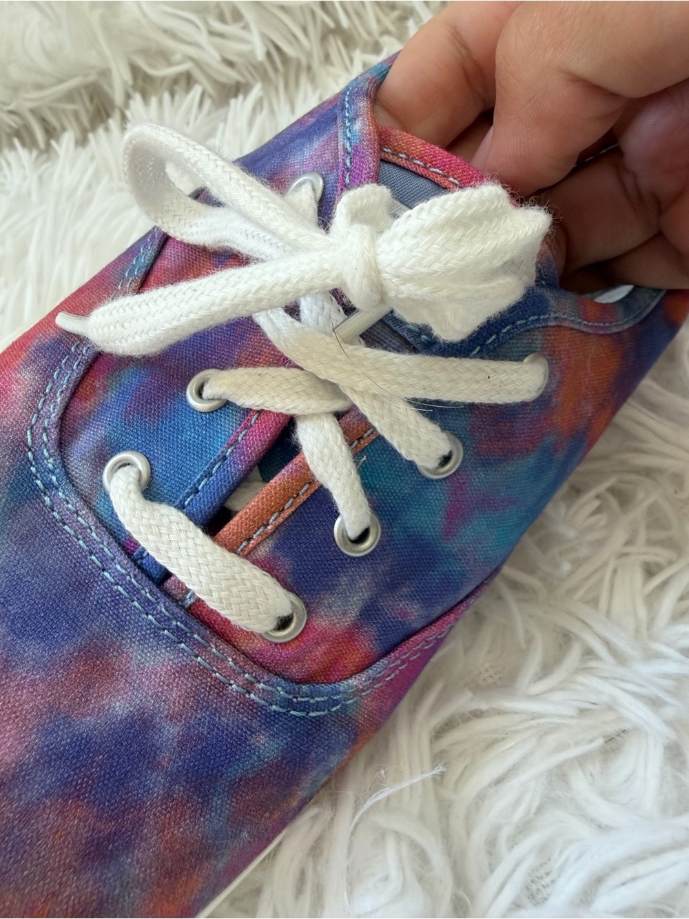 Keds Tie-Dye Canvas Sneakers Women's Size 9 Like New — image 7 of 7